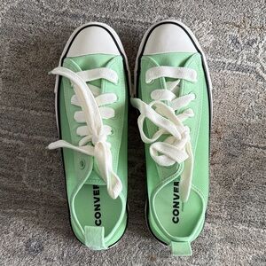 Converse Low Top Canvas Sneakers - Mint